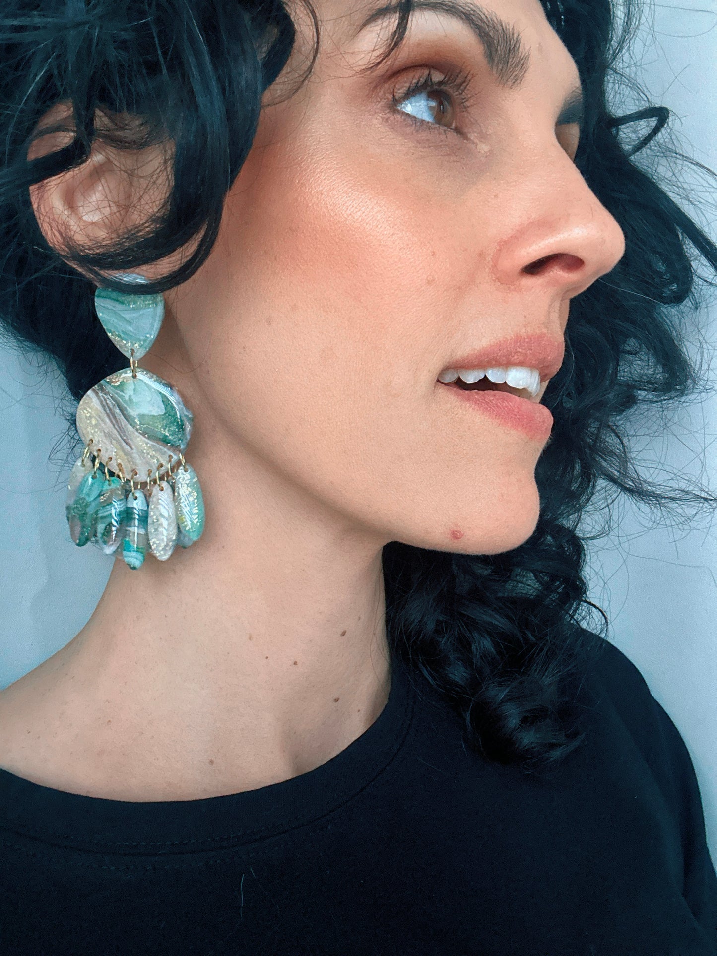 MOSS & MARBLE DANGLE