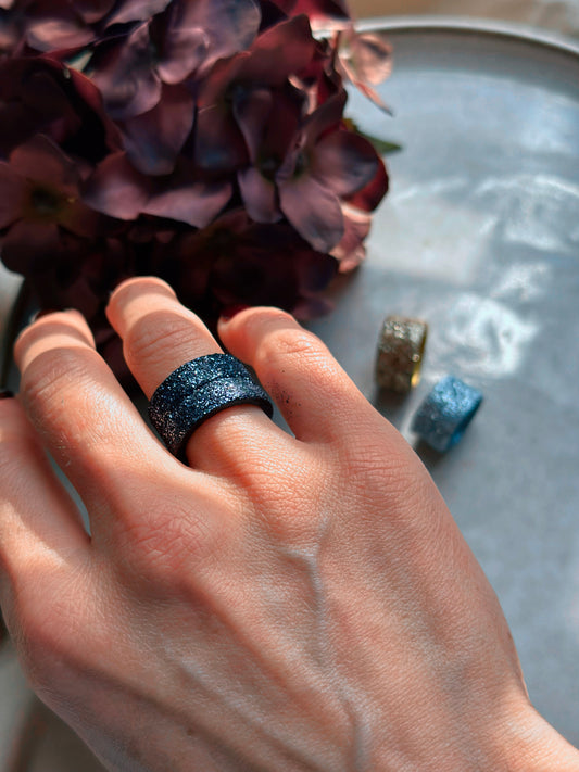 CHRISTMAS BONANZA MAXI RING BLACK