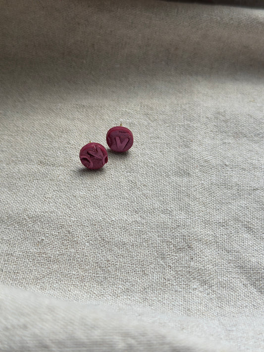 AMOUR STUDS MINI BOURGOGNE