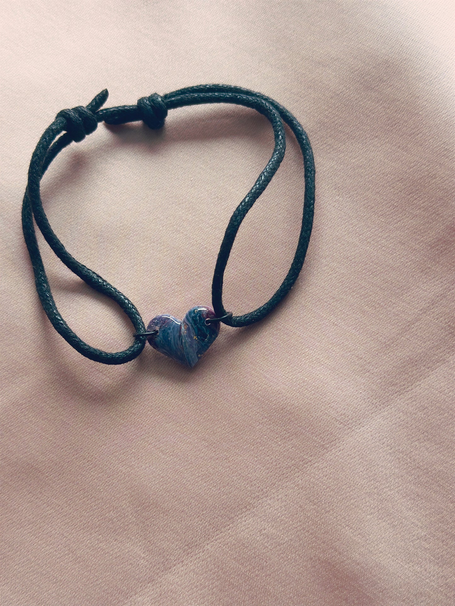 BRACE YOURSELF BRACELET (BLUE STONE)